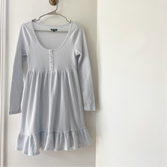Wild Fable Light Blue Thermal Lounge Dress | Medium - Picture 1 of 8